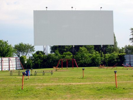 5 Mile Drive-In Theatre - Front Of Screen